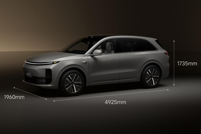 5座中大型车，轴距2920mm，增程动力，理想L6已就位