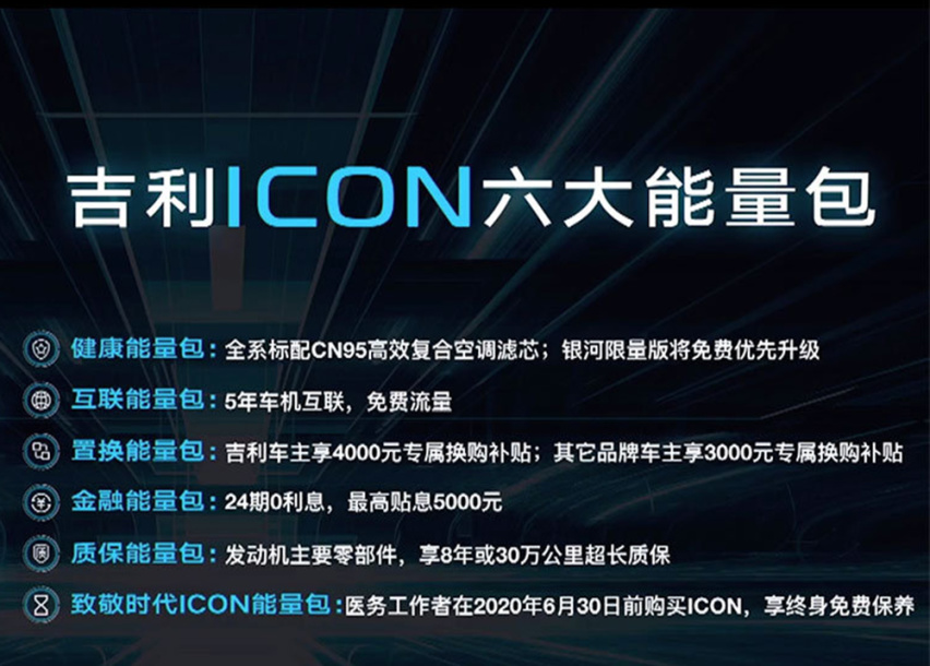 你需要的不只是口罩，还有带着口罩的车—吉利ICON