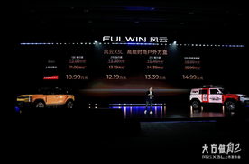 10.99万起 风云X3L上市 解锁方盒硬核体验