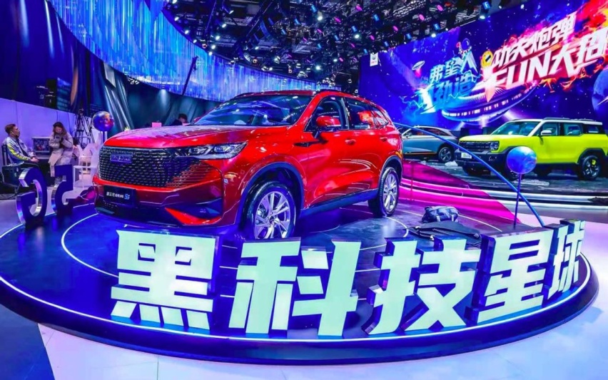 四大展台 数十款新车 2021上海车展“长城现象”异军突起