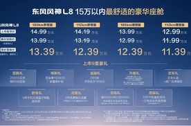 东风风神L8的五件套 把SUV变成移动豪宅