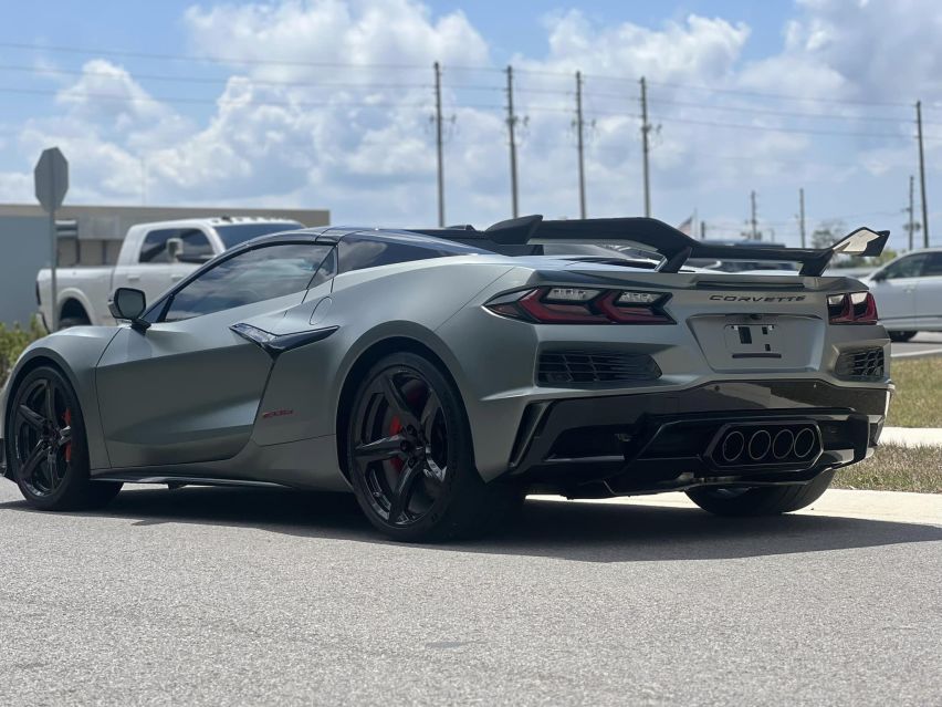 雪佛兰 Corvette C8 Z06，跑车与哑光质感漆面更般配