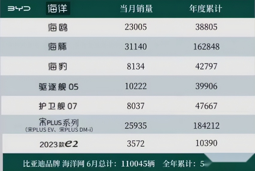 6月份新能源销量发布，新能源厂商谁赢麻了，谁站不稳？