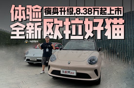 瘦身升级，8.38万起上市，体验全新欧拉好猫