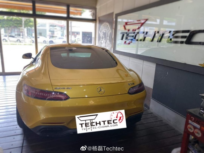 奔驰AMG-GTS刷ECU改装电脑升级德国TECHTEC动力改装程序
