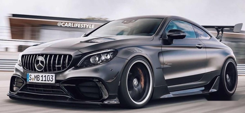 更轻更快，或成V8绝唱，AMG C63 Coupe黑色系列