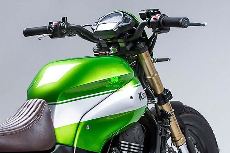 整容式改装 川崎Ninja650神改Scrambler风格