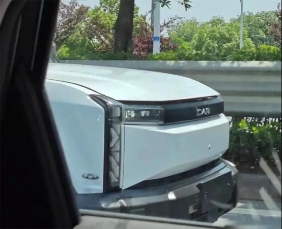 细节有调整，iCAR 03路试谍照曝光