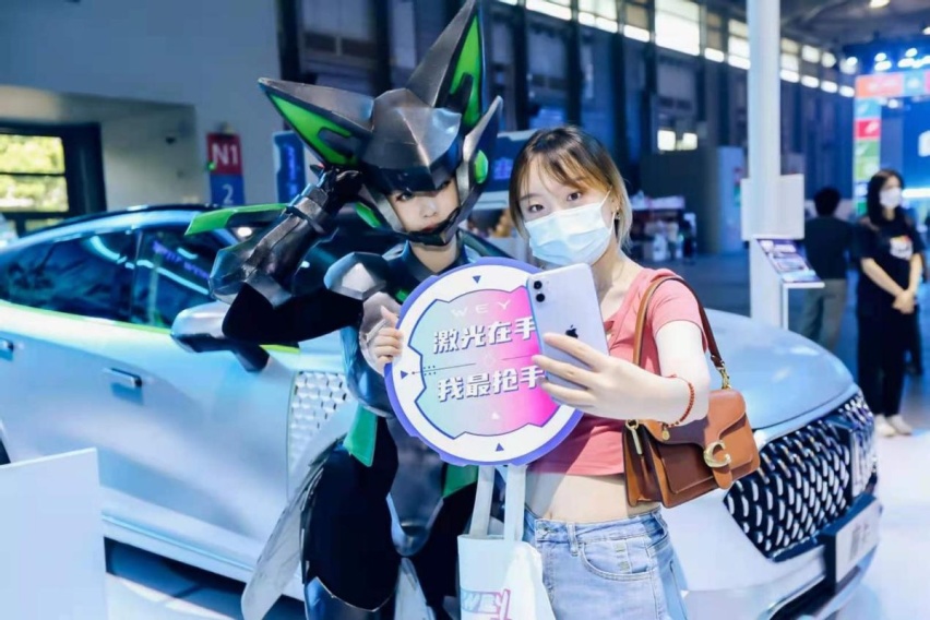 以创想 共潮玩丨WEY品牌次元破圈鼎沸2021 ChinaJoy！