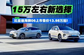 15万左右新选择 比亚迪海狮06上市售价13.98万起！