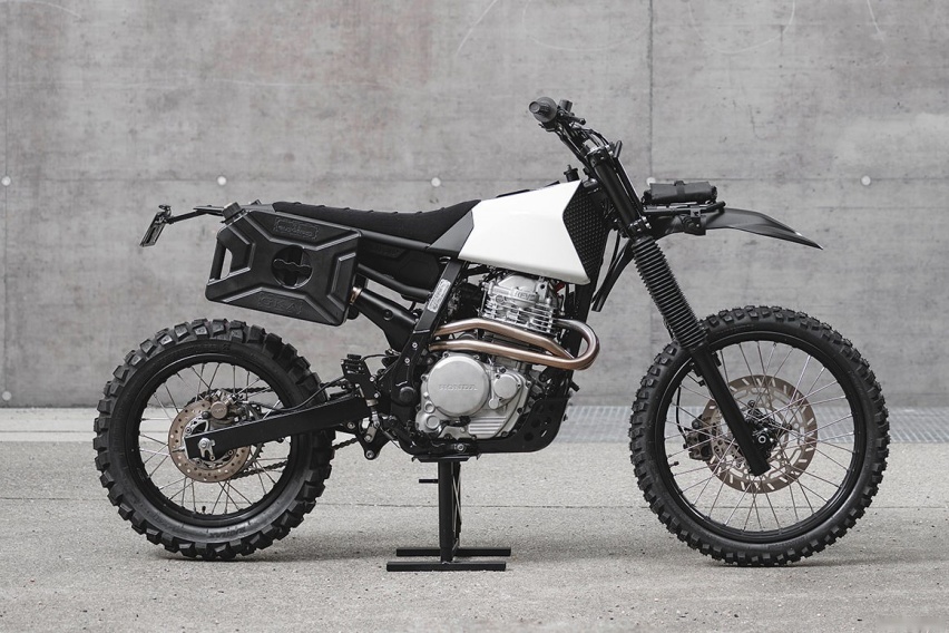 3D打印与改装文化的碰撞 本田NX650精致的重生