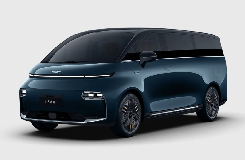 吉利LEVC L380发布了4款车色，车长5米3，提供6/8座可选