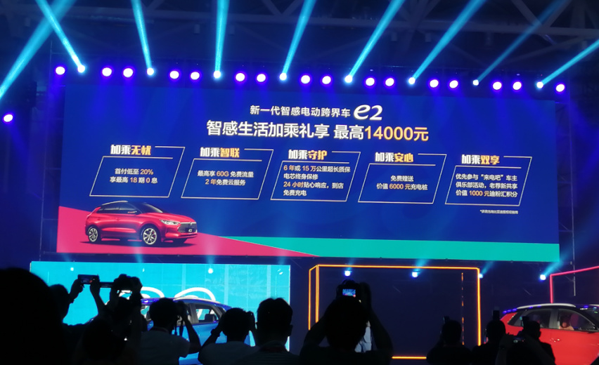 纯电动跨界新选择，续航405km，比亚迪e2上市8.98万起