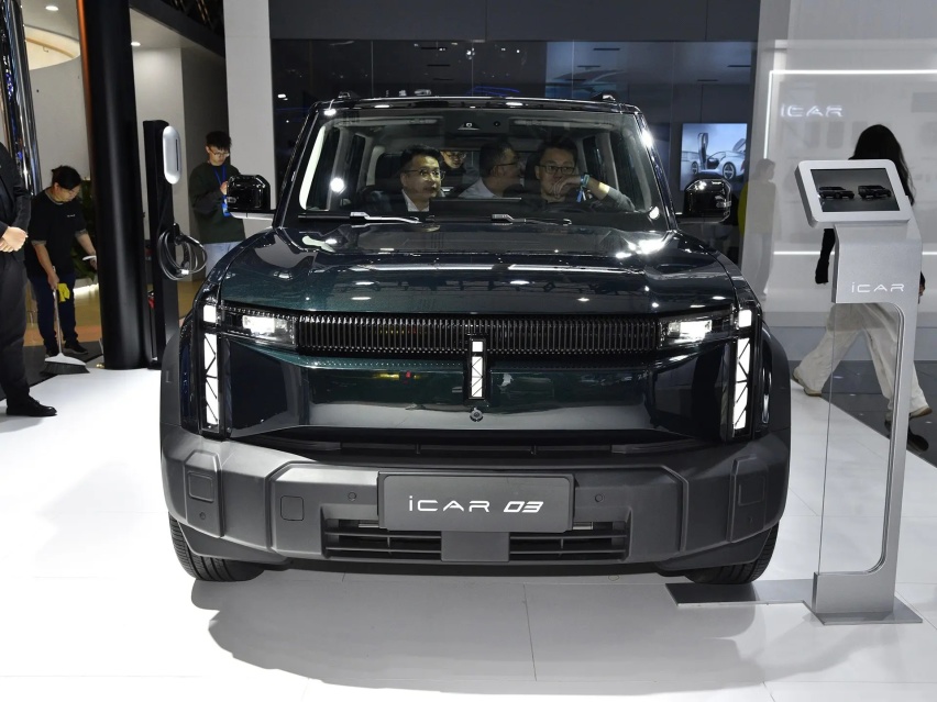 奇瑞新能源iCAR 03公布预售价格 14万起 有四驱
