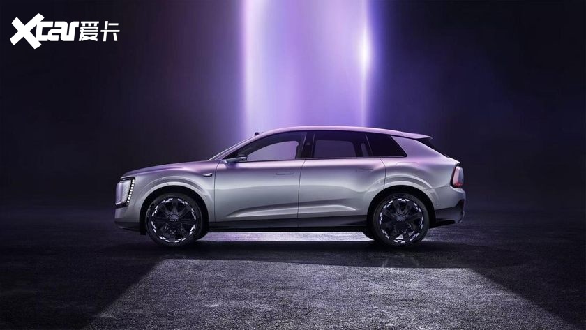 AUDI品牌公布其第二款车型E7X外观设计