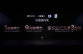 比亚迪硬核闪充技术树立行业新标杆，重构新能源补能生态
