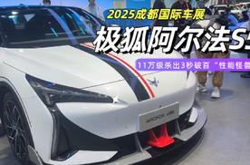 11万级3秒破百！极狐阿尔法S5潮改版亮相车展