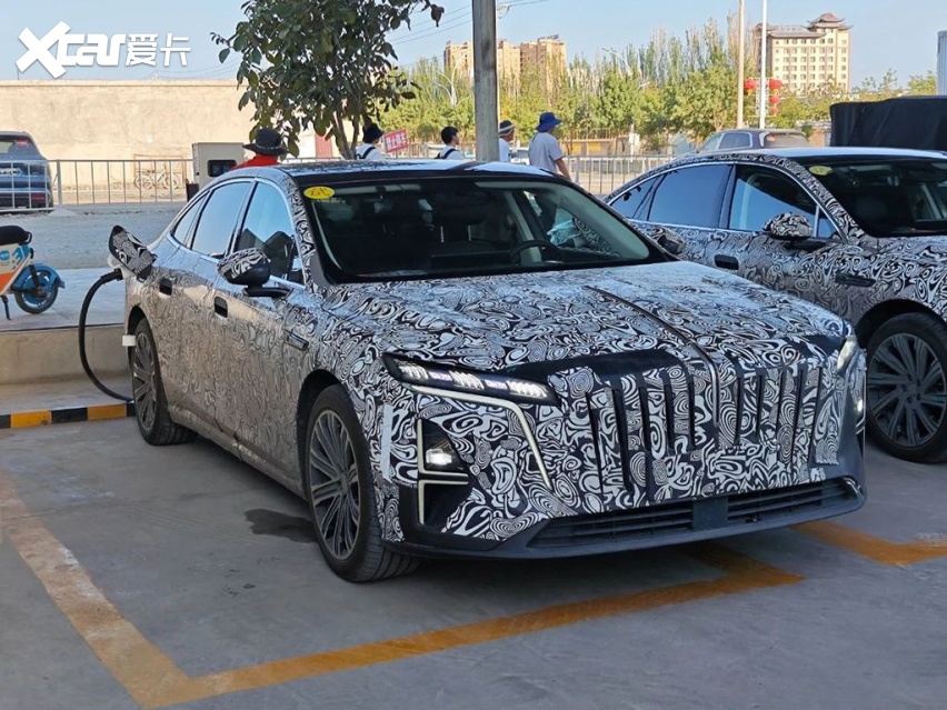 全新红旗H5纯电版曝光！外观内饰都有变化，不是油改电？