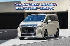 30万MPV王炸！魏牌高山7：把客厅和头等舱一起搬上车