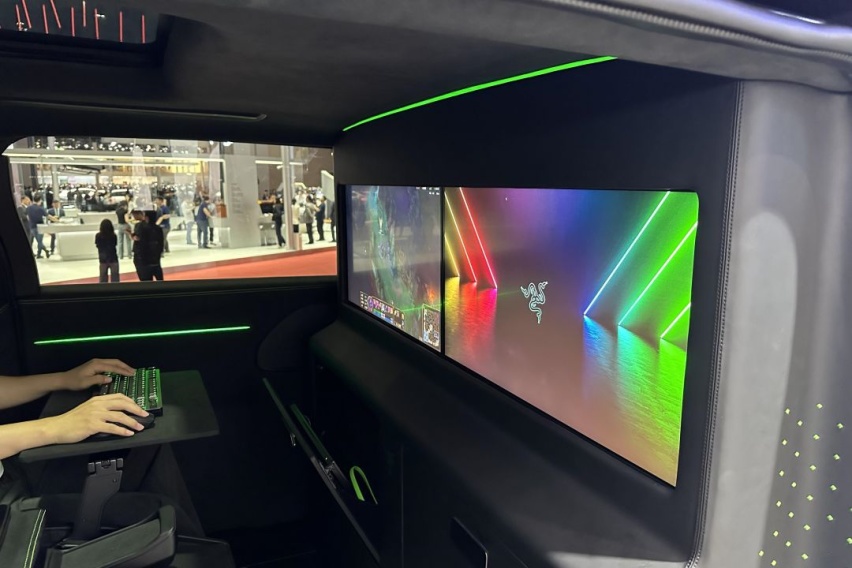 2023上海车展丨与雷蛇合力打造移动电竞堡垒合创V09 Razer亮相