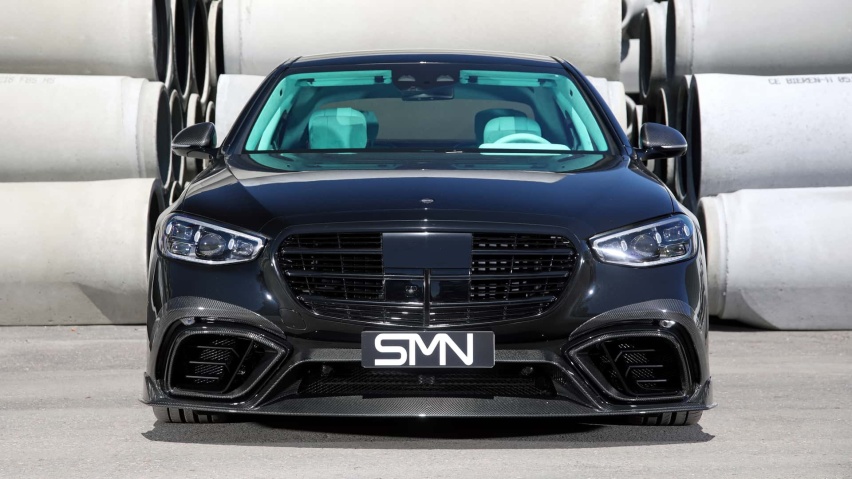 来自SMN Motors的升级方案：奔驰S级这样玩挺个性