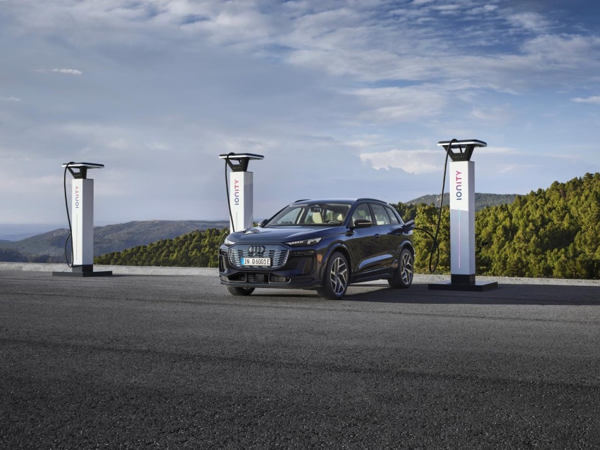 PPE平台首款量产车 全新奥迪Q6 e-tron全球首发 2024北京