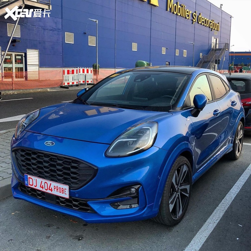 紧凑又很有运动感全新福特puma实车