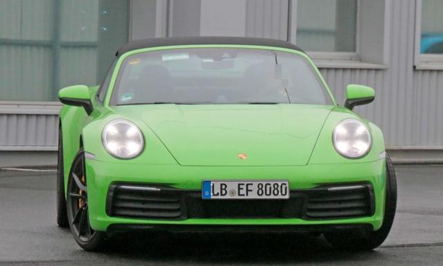 全新保时捷911 Targa路试谍照