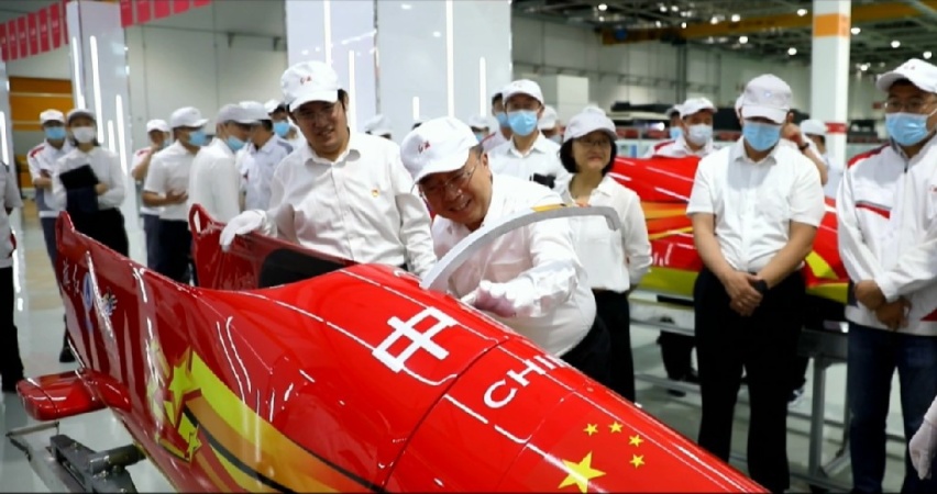 支持体育强国建设，红旗H9与荣耀健儿并肩前行