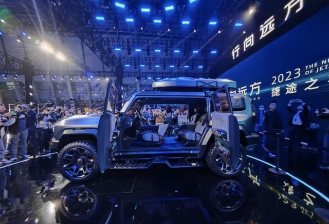 家族新硬派SUV！有对开门设计的捷途T-3概念车亮相！