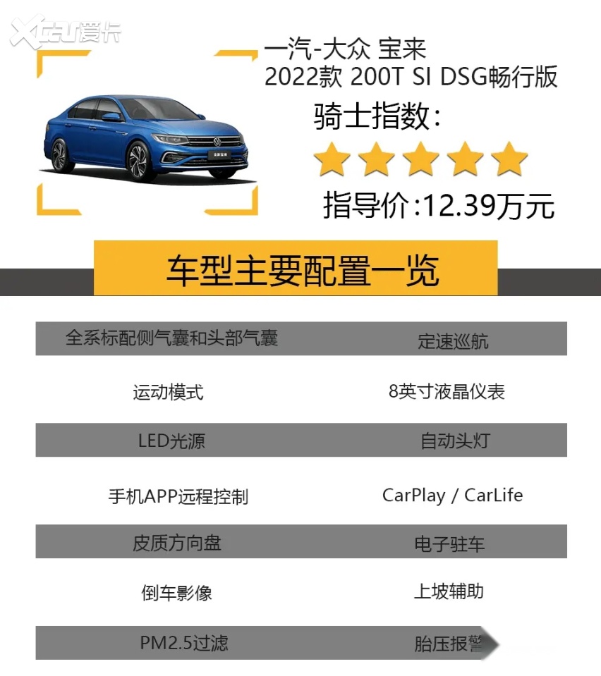 全新宝来购车手册：智行版性价比最高，1.4T动力值得多花1万吗？