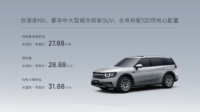 自游家NV比不上理想L7？网友：便宜5万多元就是优势！