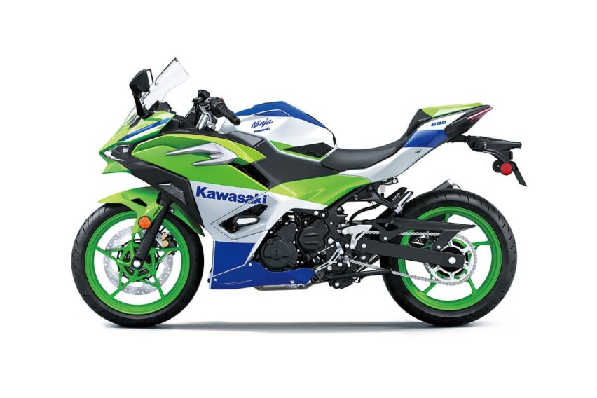 90年代经典涂装上身，川崎Ninja 500四十周年纪念版上市