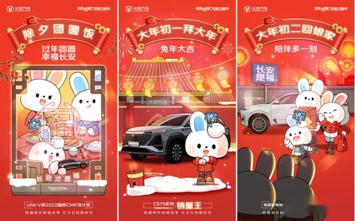 一年一度春节营销大赏 长安福星兔为何引人入胜？