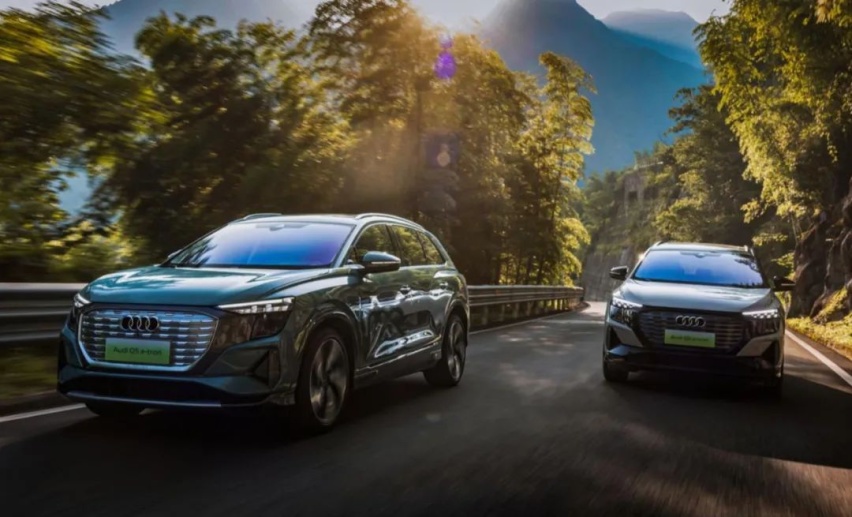 驭奥迪Q5 e-tron“修行”浙北大峡谷，静享自然纯粹驾乘感