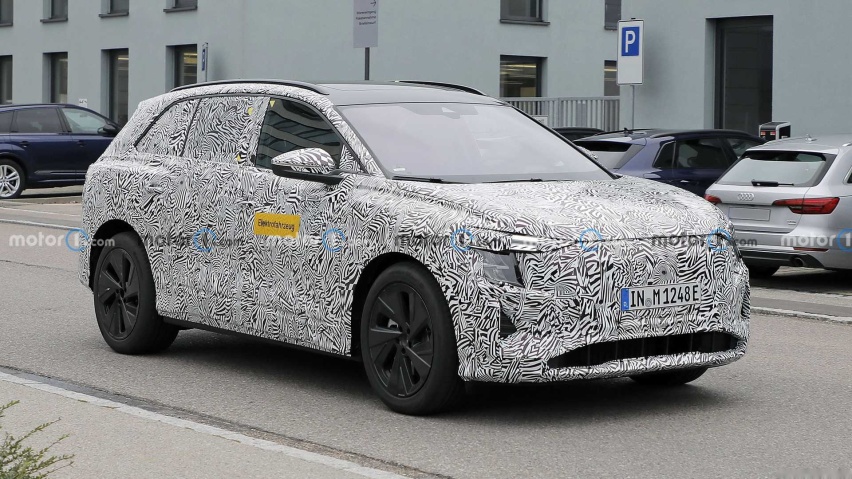 奥迪Q5 e-tron路试谍照曝光，轴距近3m/续航560km，能战M