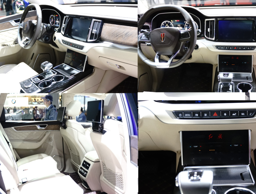 实拍红旗3款SUV，红旗中型SUV HS5预售价公布，20万
