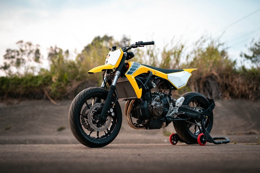 雅马哈改装神作 MT-07改装Supermoto赛车