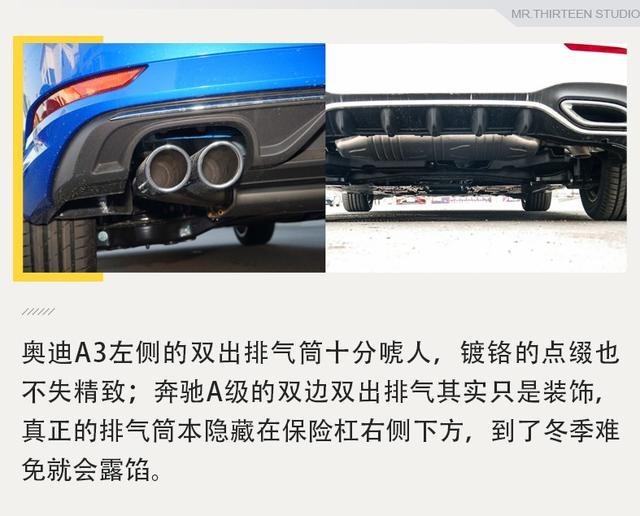 20万就能买的豪华轿车，奥迪A3和奔驰A级差在哪？