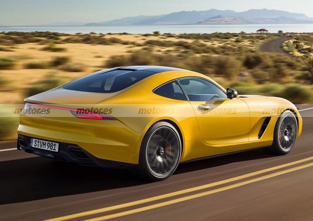 新款奔驰AMG GT渲染图曝光 预计将于2022年亮相
