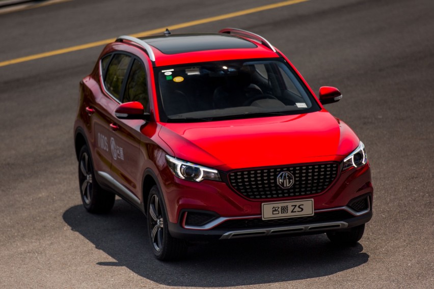 6万级最超值SUV 名爵ZS 上市 完胜长安CS35