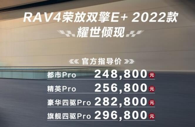 混动来袭！配置升级，一汽丰田新款RAV4荣放双擎E+售24.88万元起
