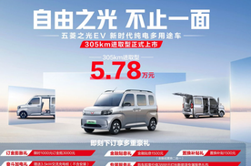 重塑新能源商用车价值标准 五菱之光EV305km进取型上市
