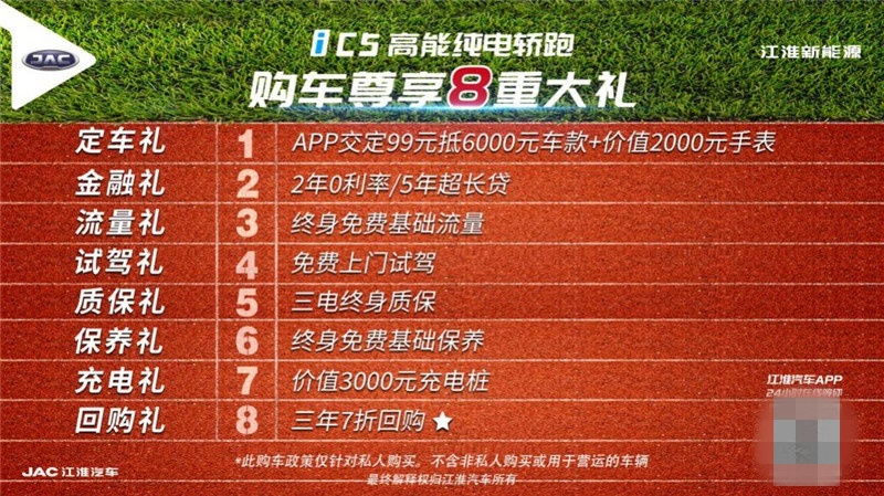 高能纯电轿跑江淮iC5进化上市 14.99万元起售
