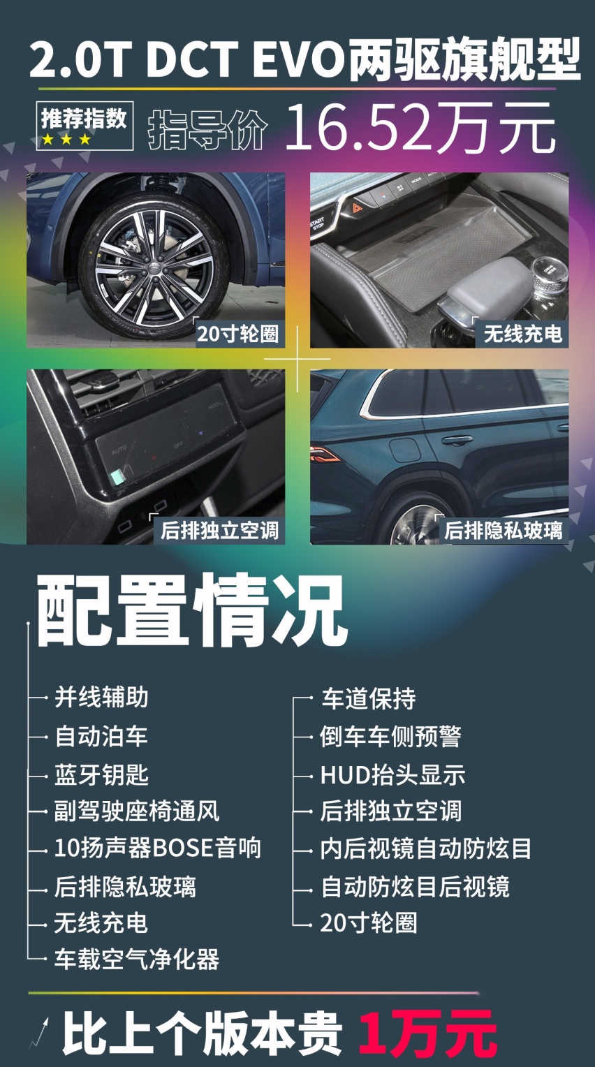 吉利星越L上市！买15万这款才超值
