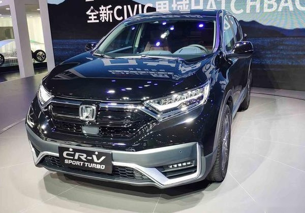 2021款本田CR-V亮相成都车展，外观更时尚