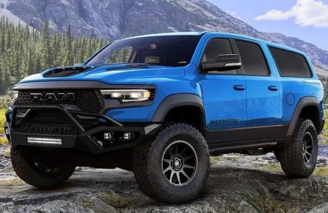 皮卡变身硬派SUV，猛犸象1000效果图曝光