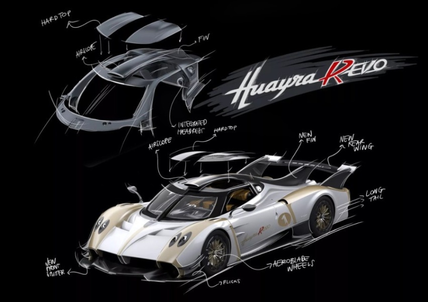 勒芒设计理念/全套赛道服务，帕加尼发布Huayra R Evo