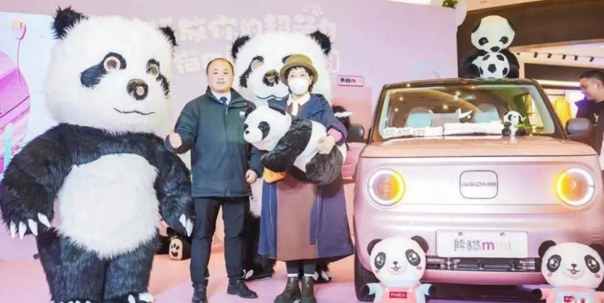 支持快充的微型出纯电车，吉利熊猫mini上市3.99万起