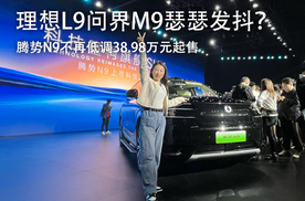 理想L9问界M9瑟瑟发抖？ 腾势N9不再低调38.98万元起售